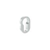 Forme Concealed Rose Euro Escutcheons Round - Polished Chrome (Pair)