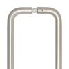 Stainless Steel 19mm D Shape Pull Handles B2B Fixing 300x19mm Satin Stainless Steel - By Frelan Hardware - JSS120C