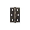 Atlantic CE Fire Rated Grade 7 Ball Bearing Hinges 3" x 2" x 2mm - Urban Dark Bronze (Pair)