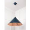 Smooth Copper Hockley Pendant in Dusk