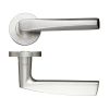 Zoo Hardware Stainless Steel Lever - Push on Rose - Grade 304 - Satin Stainless