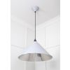 Smooth Nickel Hockley Pendant in Birch