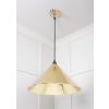 Smooth Brass Hockley Pendant
