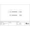 Satin SS (304) 50mm Secret Fixings for T Bar (2)