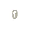 Forme Concealed Rose Euro Escutcheons Round - Satin Nickel (Pair)