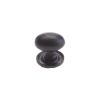 Zoo Hardware Oval Cupboard Knob - 1.5" - Black
