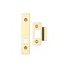 Zoo Hardware Spare Acc Pk for UK Horizontal Locks - contains Forend, Strike and Fixing Screws (latch Version) - Brass