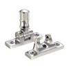 Zoo Hardware Brighton Pattern Sash Fastener - Polished Chrome