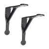 Penny Gallow Shelf Bracket Black (Sold in Pairs)