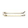 Zoo Hardware Bulb End Casement Stay - Polished Brass