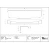 Matt Black 200mm Moore Edge Pull