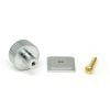 Satin Chrome Judd Cabinet Knob - 25mm (Square)