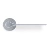 Valli Carmen Lever on Round Rosette - Polished Chrome PVD