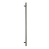 Matt Black SS (316) 1.2m Offset T Bar Handle Bolt Fix 32mm Ø