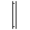 Zoo Hardware Top Drawer Fittings T Bar 320mm - Black