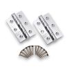 CE7 Mild Steel BB Butt Hinge - Polished Chrome
