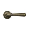 Burnished Brass Newbury Lever on Rose Set (Beehive)