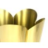 Smooth Brass Flora Pot - Large