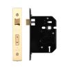 Zoo Hardware 3 Lever Replacement Sash Lock - 76mm c/w PVD Forend and Strike