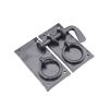 Spike Cabinet Lock Large Matt Black