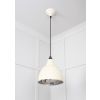 Smooth Nickel Brindley Pendant in Teasel