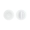 Zoo Hardware Turn and Release - Rosso Slim - Powder Coat White