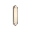 Georgian Half Round  Finger Plate 300mm Antique Brass
