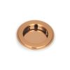 Polished Bronze 75mm Art Deco Round Pull