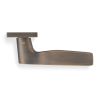 Valli Otello Lever on Square Rosette - Antique Brass