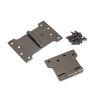 Aged Bronze 4" x 4" x 6" Parliament Hinge (pair) ss