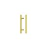 Zoo Hardware Top Drawer Fittings T Bar 96mm - Gold