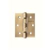 Atlantic Ball Bearing Hinges 3" x 2.5" x 2.5mm - Matt Antique Brass (Pair)