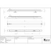 White Trimvent 4000 Hi Lift Box Vent 400mm x 17mm