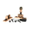 Polished Bronze Beehive Brighton Fastener - Narrow (Square)
