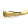 Polished Brass 12" Avon Stay
