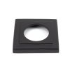 Aged Bronze Avon Round Lever on Rose Set (Square) - Unsprung