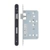 Zoo Hardware 2 Piece - DIN bathroom - 78mm c/c - backset 60mm - Black