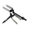 Field Gate Kit - Adjustable 12" - 300mm Black