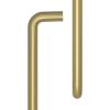 CRES 425mm Face Fix Satin Brass D Shape Pull Handle - By Frelan Hardware - CRES3002SBFF
