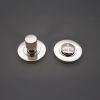 Jewel Knurlmond Thumb Turn & Release Polished Nickel
