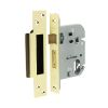 Jedo Oval Profile Sashlocks 76mm Polished Brass - By Frelan Hardware - JL1053PB