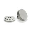 Polished Marine SS (316) Brompton Centre Door Knob (Art Deco)