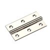 Zoo Hardware Solid drawn brass butt hinge - 64 x 35 x 2mm - Polished Nickel