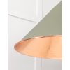 Hammered Copper Hockley Pendant in Tump
