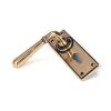 Polished Bronze Newbury Lever Euro Lock Set