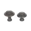 Beeswax Ringed Cabinet Knob - Small