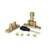 Satin Brass Beehive Brighton Fastener - Narrow (Square)