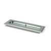 Satin Chrome 175mm Art Deco Rectangular Pull