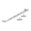 Satin Chrome 10" Peardrop Stay