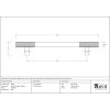 Matt Black Judd Pull Handle - Medium